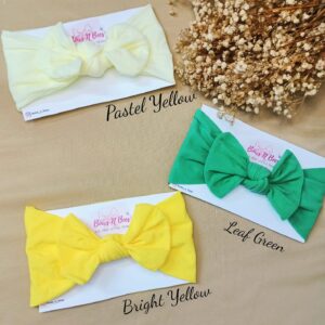 Plain Top Knott Headband