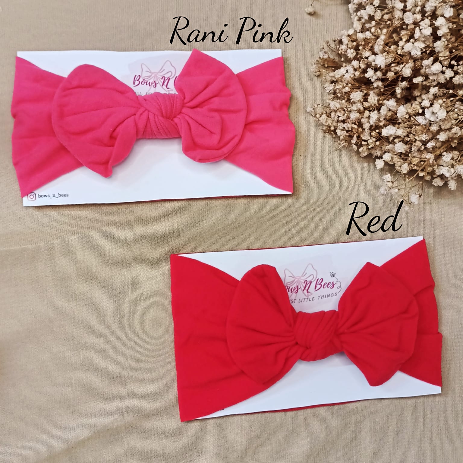 Plain Top Knott Headband