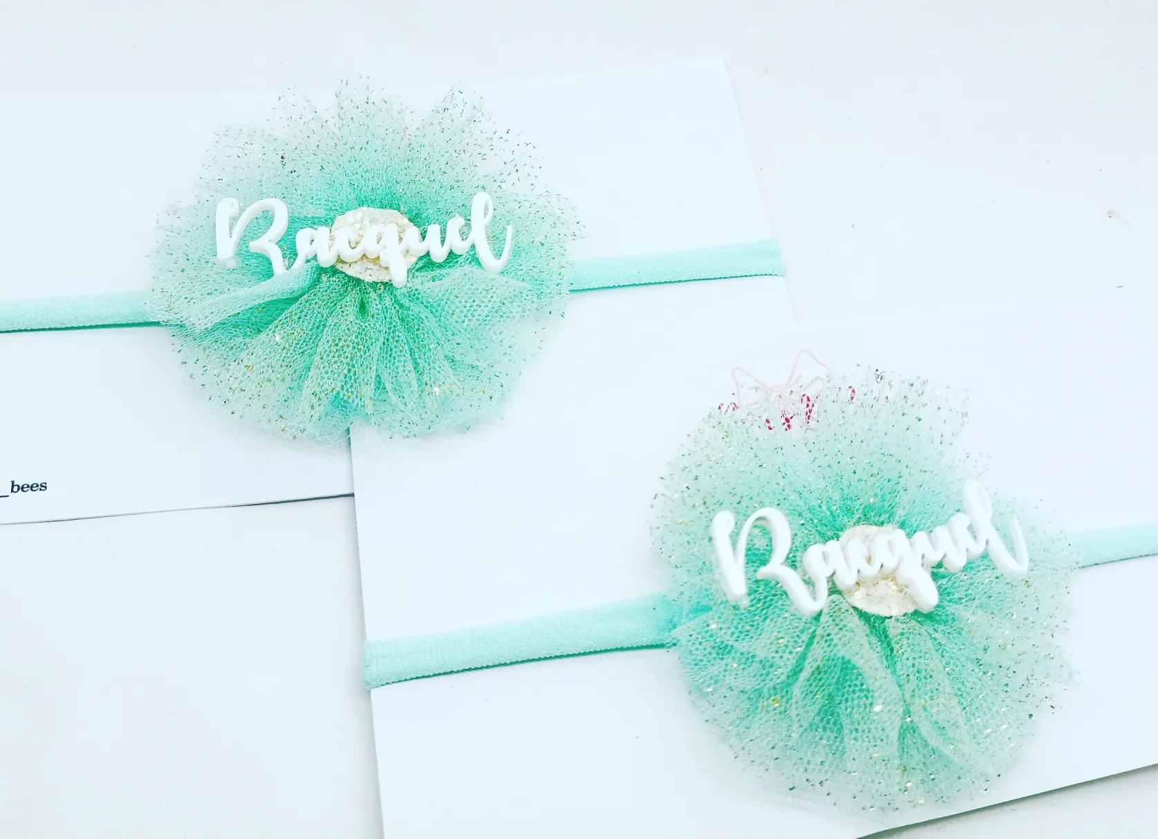 Name tulle headband - Image 6