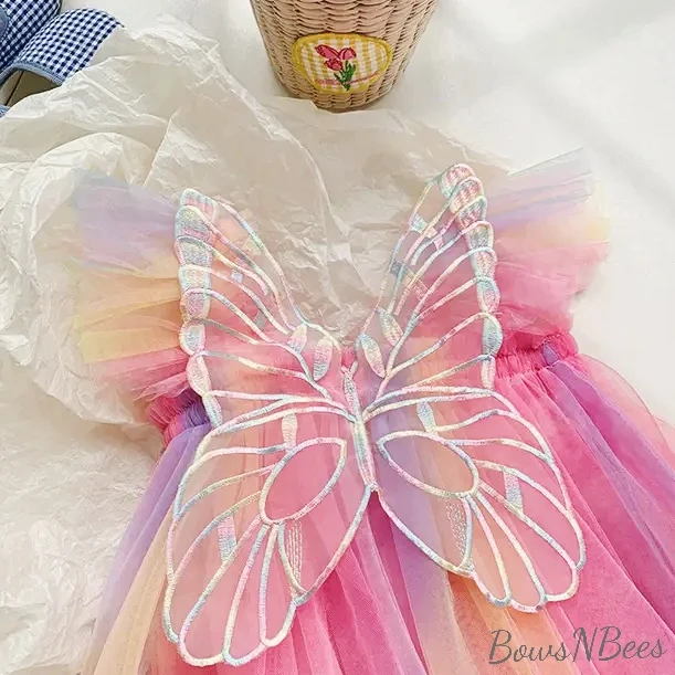 Zaylee Butterfly Dress B03 - Image 3