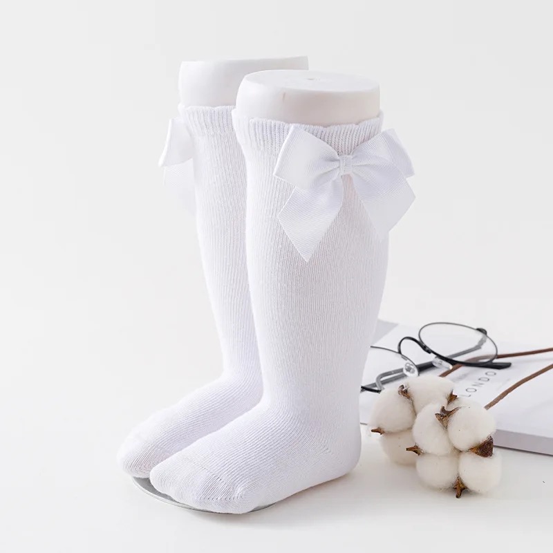 Bow Princess Socks- White - Image 2