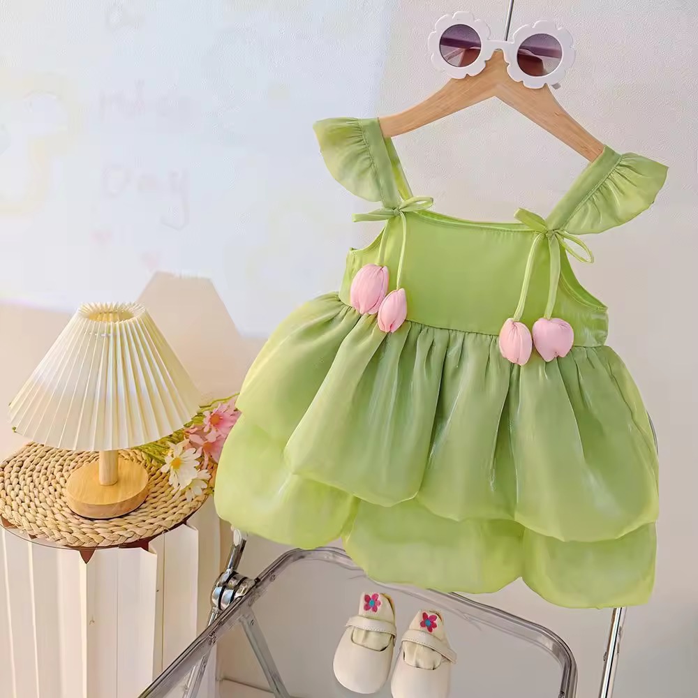 Tulip Dress (Green)