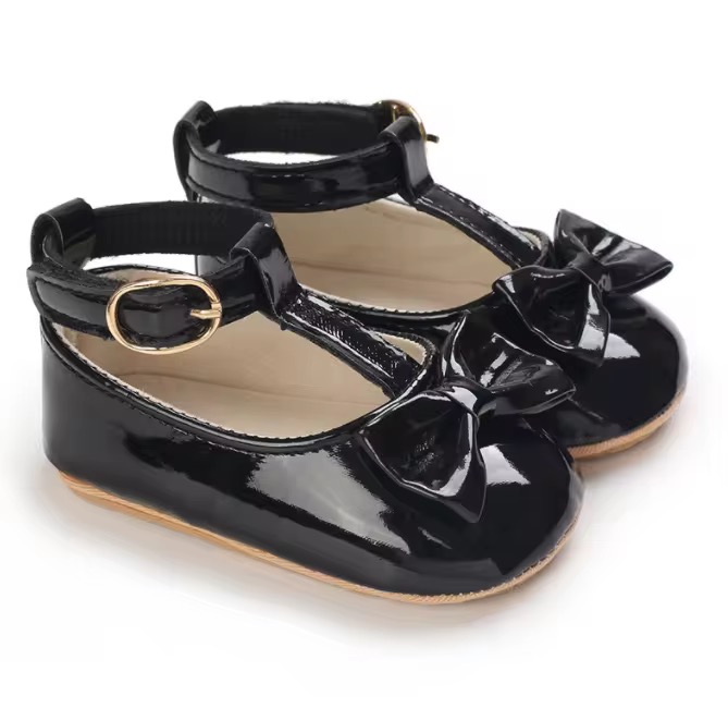 Noir Belle Baby Shoes