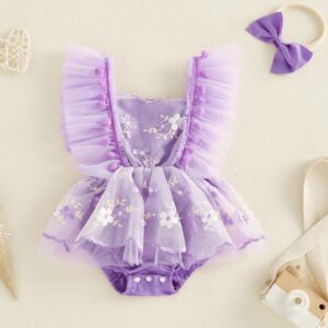 Elora Romper (Purple)