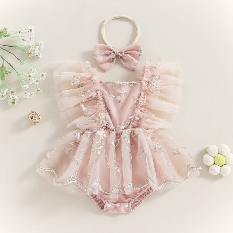 Aurora Romper (Powder Pink) - Image 6