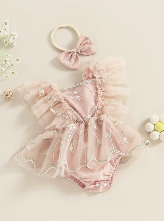 Aurora Romper (Powder Pink) - Image 2