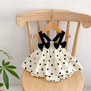 Minnie Dot Romper Dress