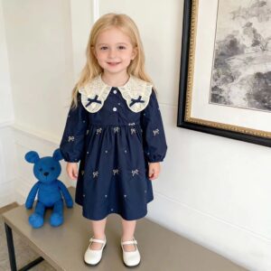 Daniela Dress (Navy)